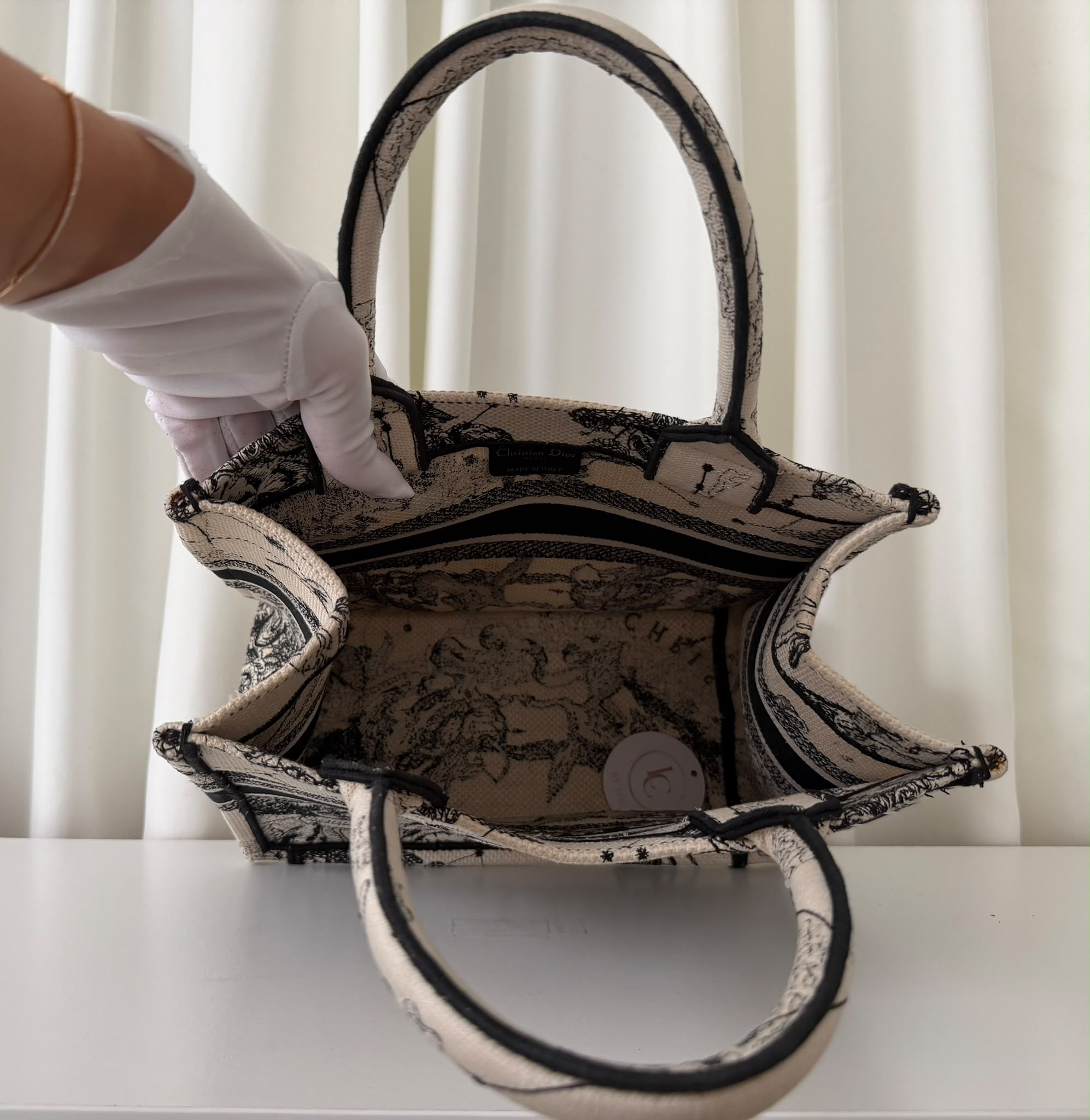 Dior Book Tote Small Zodiac/Hercules
