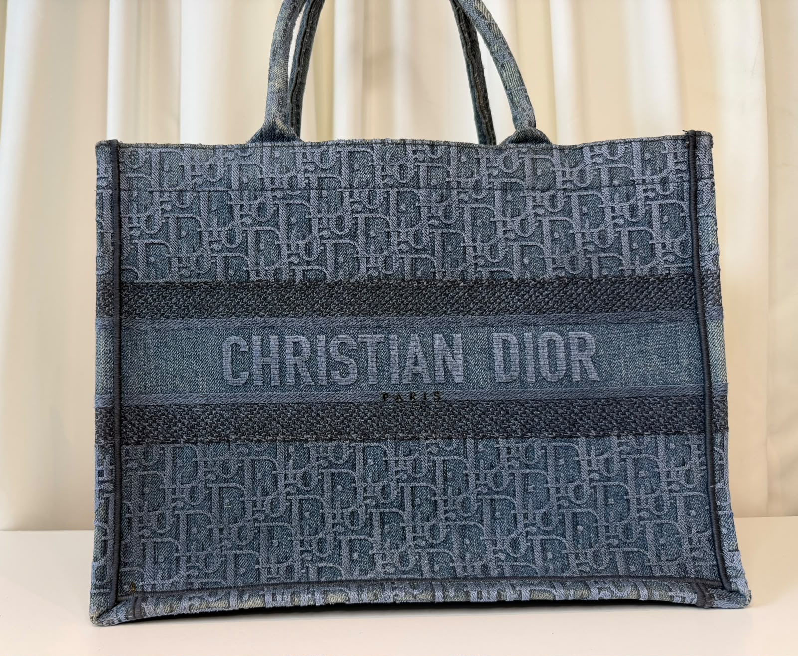 Dior Book Tote bag Large Denim