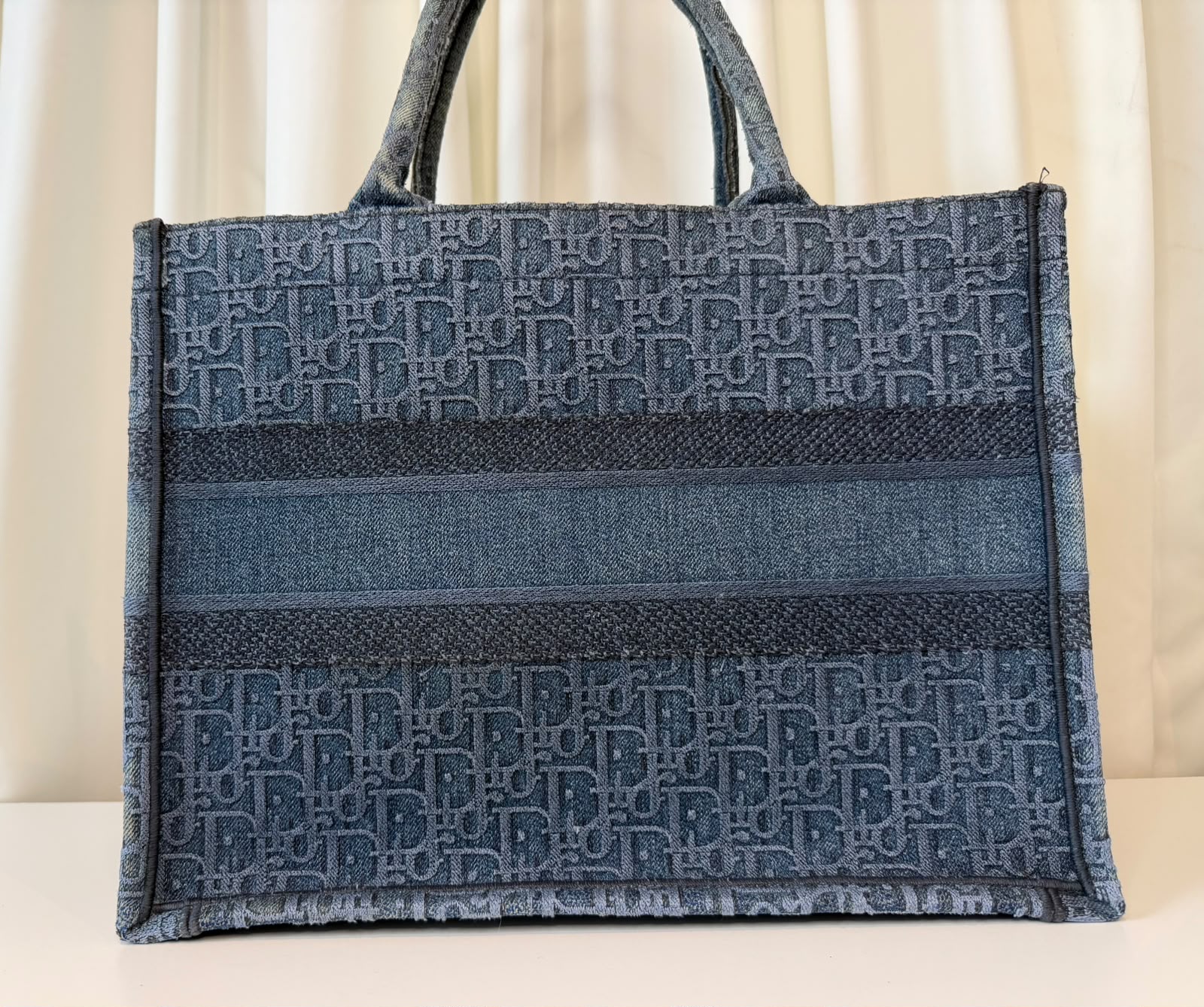 Dior Book Tote bag Large Denim