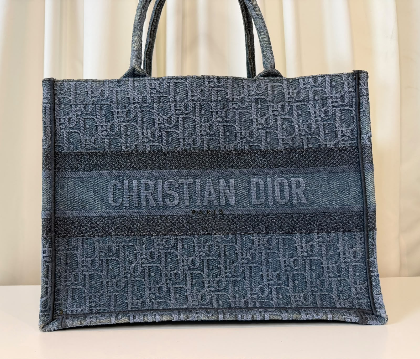 Dior Book Tote bag Large Denim