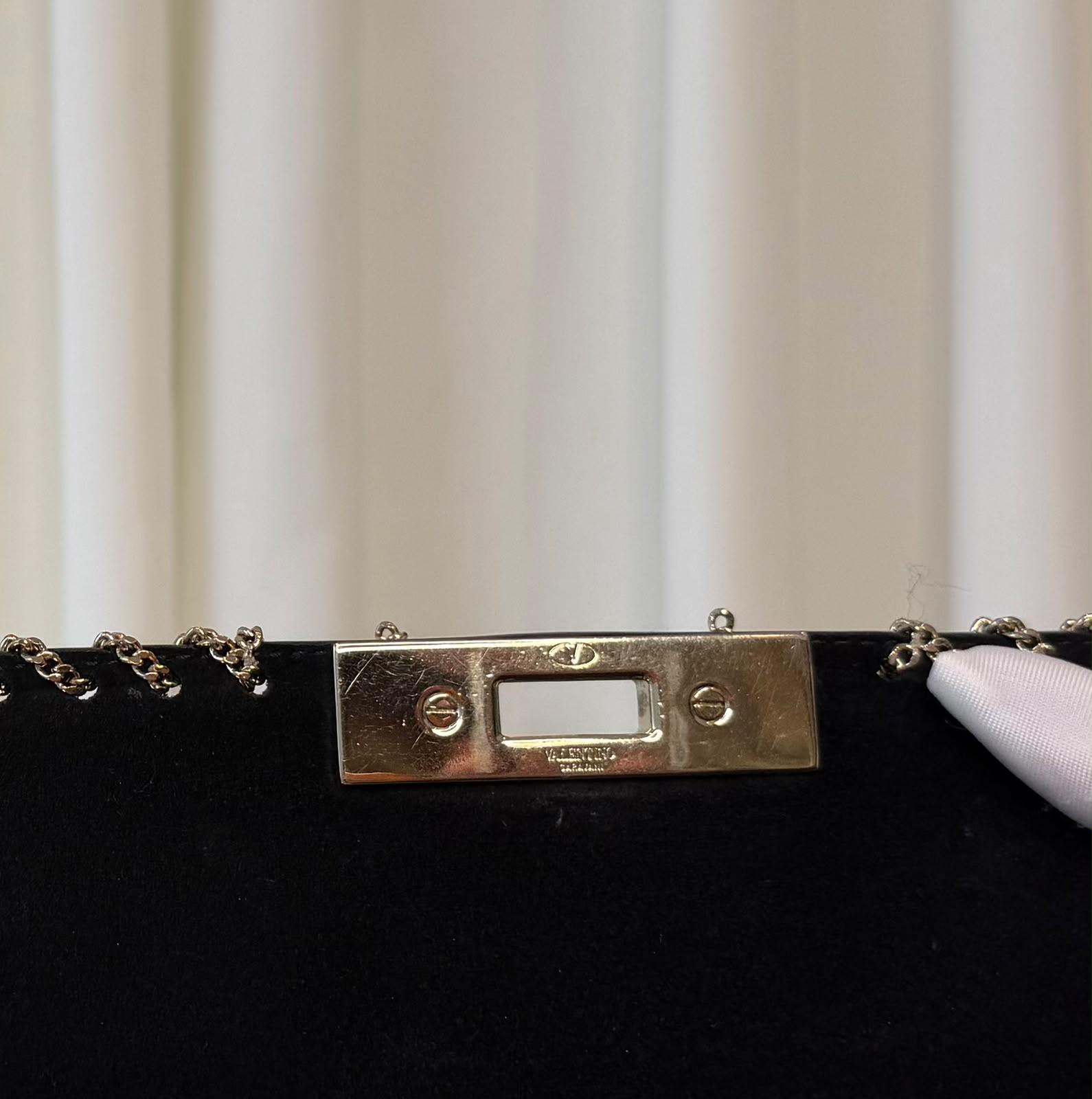 VALENTINO GARAVANI – Sac Rockstud Chaîne Noir