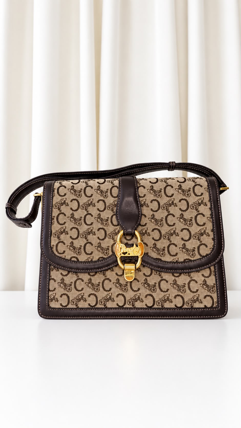 CÉLINE – Sac triomphe Vintage