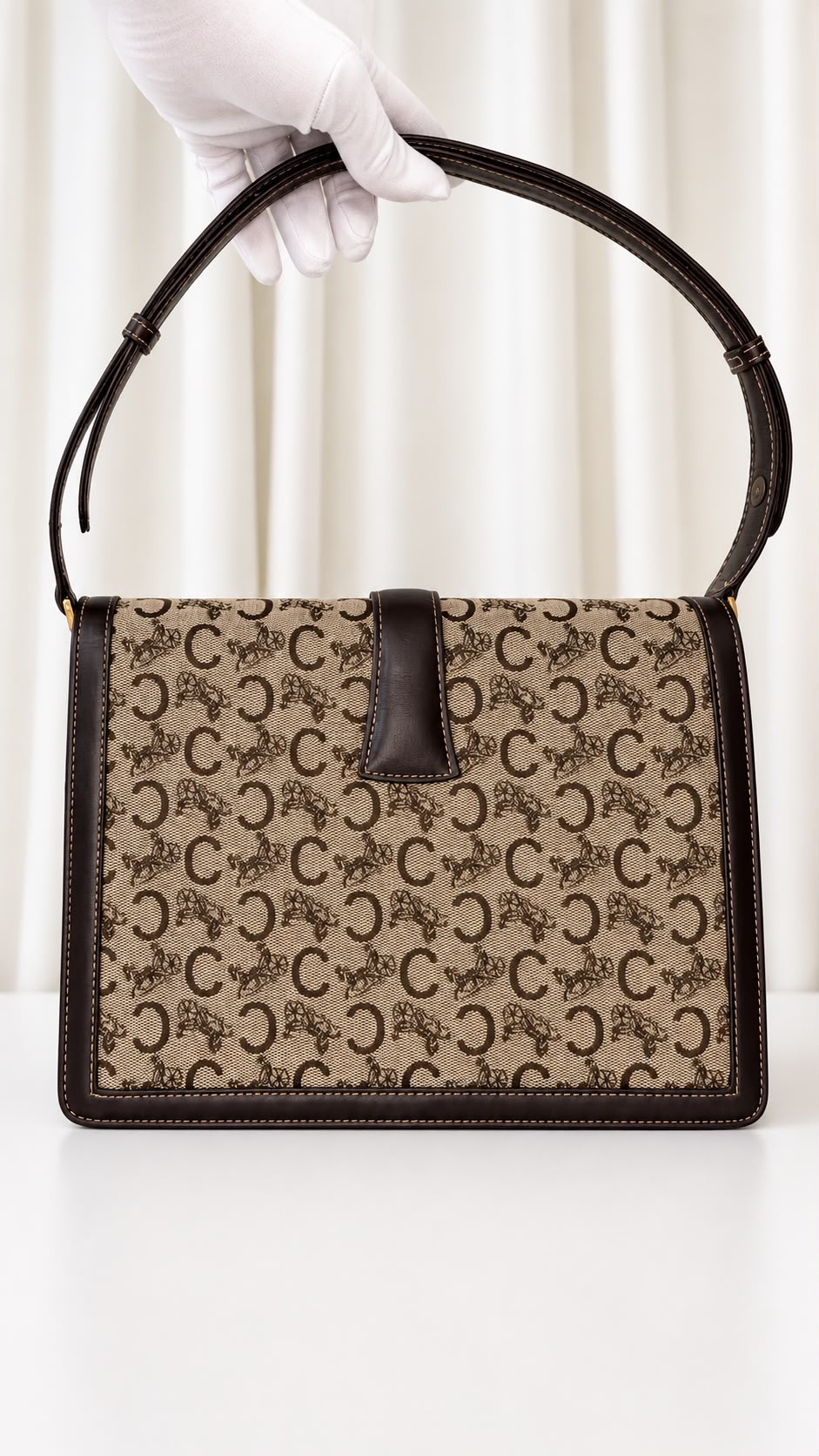 CÉLINE – Sac triomphe Vintage